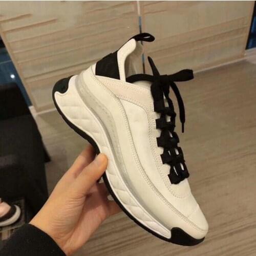 Womens Shoes 2020 platform lace-up casual shoes Classic boot style durable high-end shoes