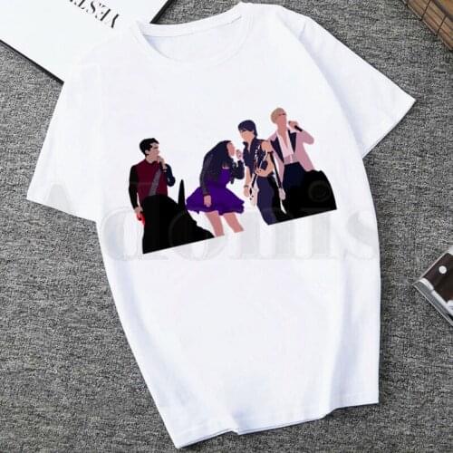 Short Sleeve Female Tops Tees Julie and the Phantoms Ulzzang T Shirts Womens T-shirt Harajuku Vintage