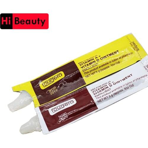 100PCS/Lot Tattoo Vitamin A&D Ointment Tattoo Aftercare Recovery Repairing Skin Cream Anti Scar Essential Supplies Accessories