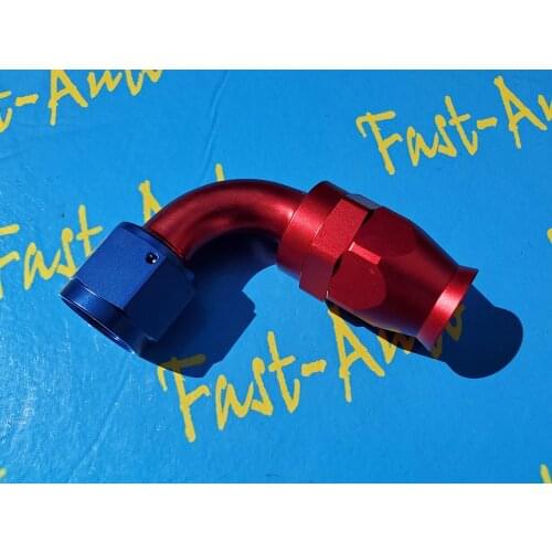 -10an an-10 an10 7/8-14unf thread 90 degree 90degree ptfe Swivel Hose End fitting for 4g63 oil cooler kits