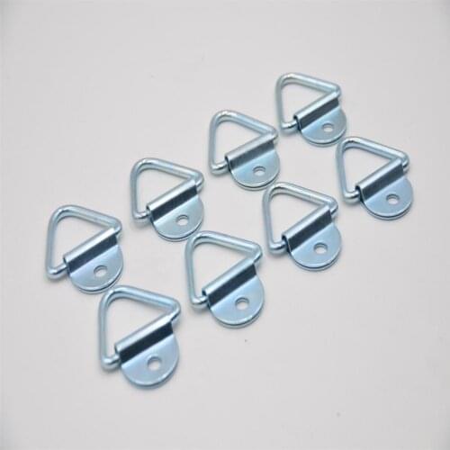 8) 2" Cargo Tie-Down V-Ring Trailer Anchor For Trailers Trucks and Warehouse