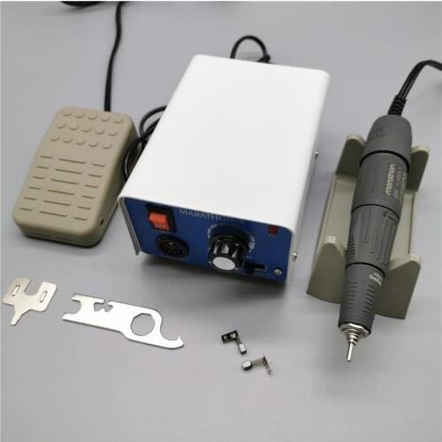 65W Strong BTMarathon Escort-3 pro control box 35000RPM DC 30V H37L1 Micromotor Handpiece Electric Manicure Drills Nail Art Tool