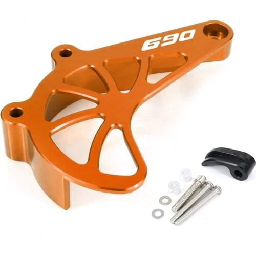 Fit For KTM 690 Enduro R & SMC R 2009-2021 KTM 690 SMC R 2019-2021 Front Sprocket Cover Case Saver Protector Chain Guard
