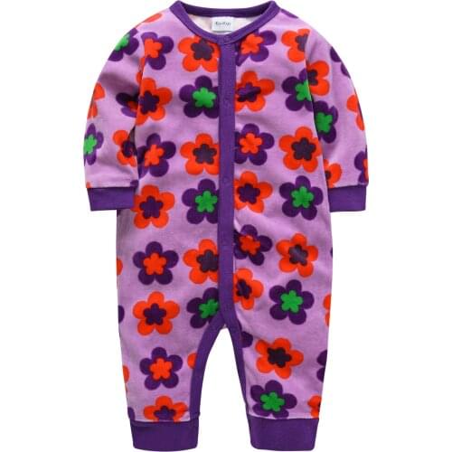 Kids Clothes Boy Baby Rompers Suit Originals Floral Print Playsuit New Born Body Body suit Jumpsuits Infant Lange Bebe One-Piece