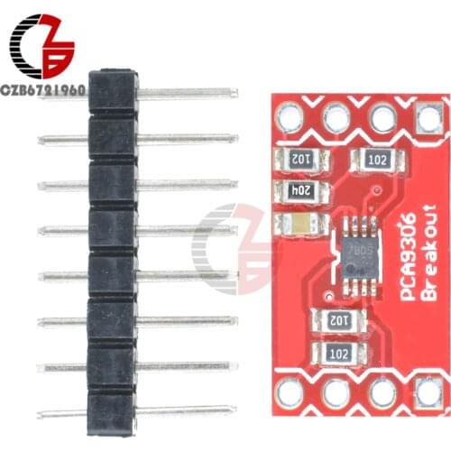 I2C 3.5 ohm PCA9306 Dual Bidirectional Voltage Level Translator Breakout Board Electric Level Shifter for SDA SCL Lines