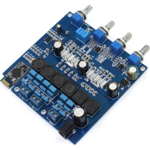 KYYSLB 100W+2*50W Digital Power Amplifier Board TPA3116 2.1 Bluetooth Power Amplifier Board CSR4.0 Bluetooth Module
