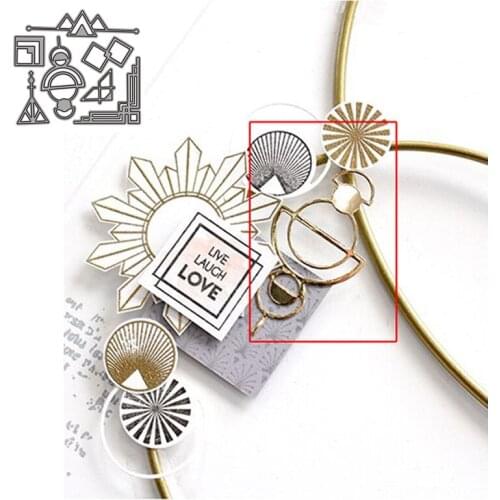 New Ornament Components Metal Cutting Dies Stamps Dies Scrapbooking Mold Cut Childrens Handmade Tools DIY Craft Decoration 2021