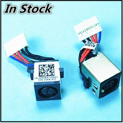 New Laptop DC Jack Cable Power Charging Connector Port Wire Cord For DELL E5450 ZAM70 0P95KW P95KW DC30100QC00