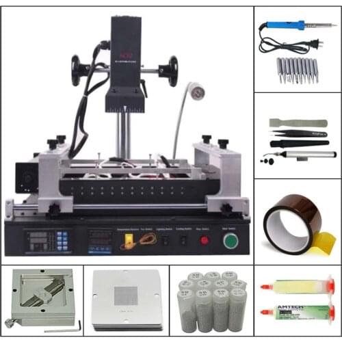 ACHI IR PRO SC Infrared BGA Soldering Rework Station For Motherboard Chip PCB Refurbished Repair Machine