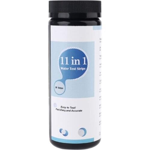 11 in 1 Water Test Strips Pool Pond Tap Aquarium Drinking Water Quality Tester