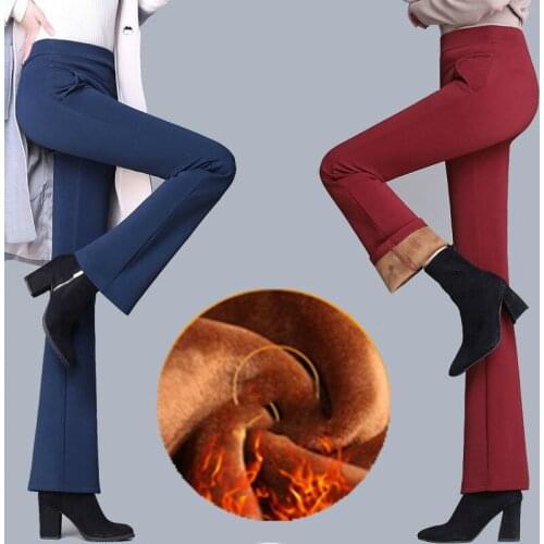 Unimmye Women's Velvet Trousers