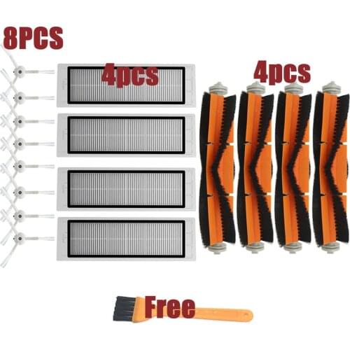 Vacuum Cleaner Parts Accessories for Xiaomi 1s MI Robot Vacuum 2 Roborock S50 S51 S5 HEPA Filter Side Brush Main Brush Dust box