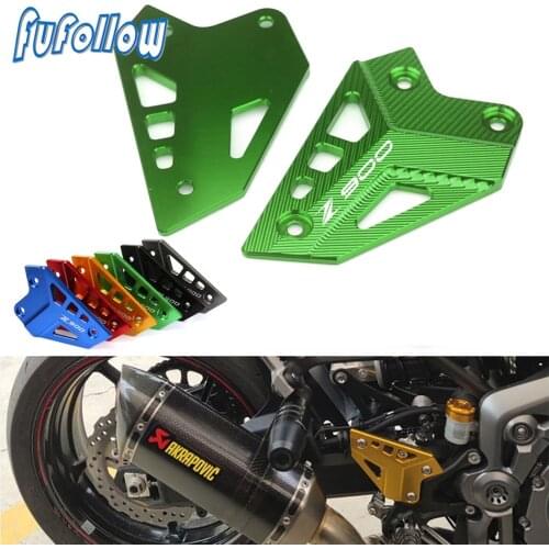 For Kawasaki Z900 2017-2019 2020 2021 Foot Peg Heel Protection Protective Film Mount Heel Guard Protector Motorcycle Accessories