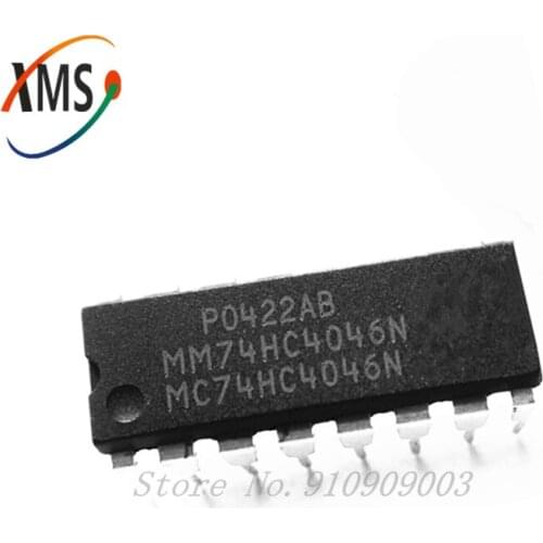 10pcs MM74HC4046N DIP-16 74HC4046 DIP16 CD74HC4046AE DIP 74HC4046AN