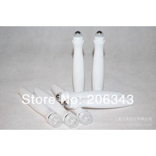 15ML pearl white roll on bottle for eye cream,perfume,essentical oil