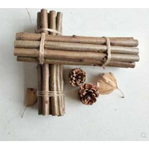 20 PCS New DIY Material Suitable For Garden Wedding Table Decoration 0.3-0.5cm Lengt 10cm Original Natural Small Sticks