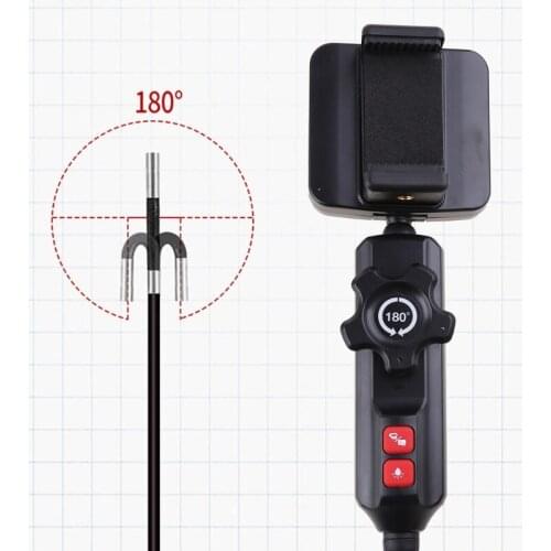 B36B Multi Functional Industrial Endoscope Automotive Inspection Snake Inspection 6 LED Lights 1 Million Pixels Cellphone