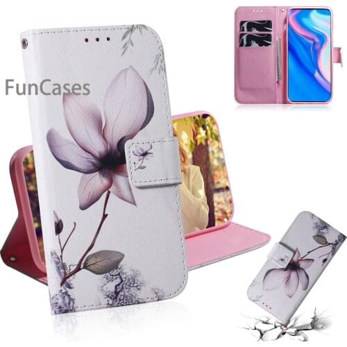 Animal PU Leather Flip Case For phone case Huawei Y9 Prime 2019 Carcasa sFor Carcaso Huawei carcaso P Smart Z Smartphone Covers