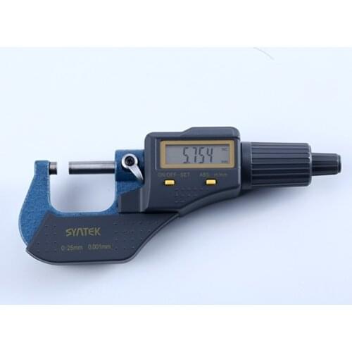 0.001mm Digital Electronic Micrometer 0-25mm Micron Outside Micrometers Gauge Meter Inch/mm Thickness Measuring Tools With Box