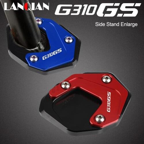For BMW G310GS G 310 GS 2018 2019 2020 2021 G310 GS GS310 Moto CNC Aluminum Motorcycle Side Stand Enlarge extension Accessories