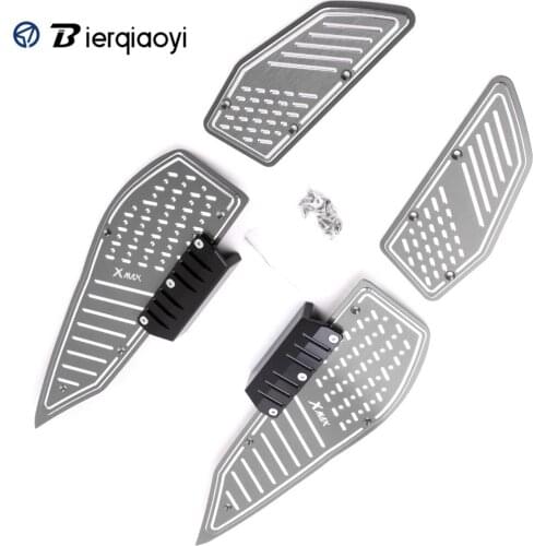 For YAMAHA XMAX 250 XMAX300 XMAX 400 X-MAX 250 XMAX 300 X MAX 400 2017 Motorcycle Footrest Footboard Step Foot Plate Pedal X MAX