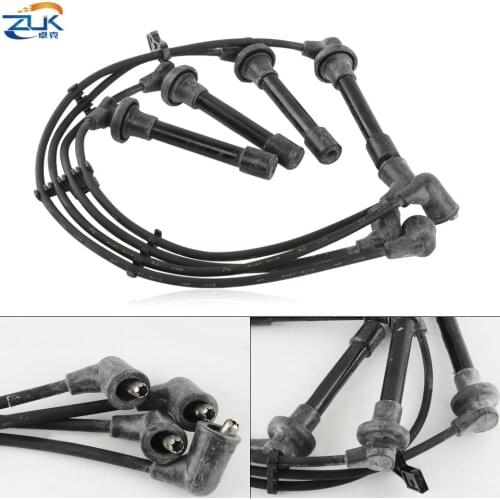 ZUK High Tension Cord Prestolite Wire Ignition Cable Kit For HONDA ACCORD 1.8 2.0 2.2 2.3 1998-2002 ODYSSEY RA1 RA3 1999-2004