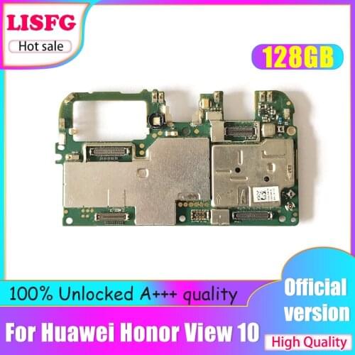 100% Unlocked 128GB 6G RAM For HUAWEI Honor View 10 Motherboard,Global Version For HUAWEI Honor View 10 Logic Main Board