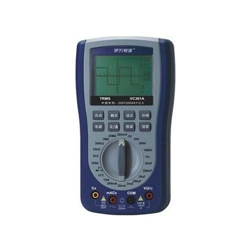 VC301A TRUE TRMS Multifunction handheld oscilloscope+Multimeter+Recorder+capacitance meter+Temperature Meter