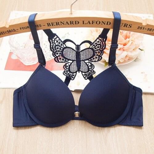 Girl Underwear Student Push Up Wireless Cushions Cotton New Spandex Teenage Trainning Bra Children Lovely Underwear