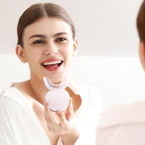 New Teeth Whitening Led Blue Light Tooth Whitener Portable Usb Charging Dental Laser Lamp Light Tooth Whitening Instrument