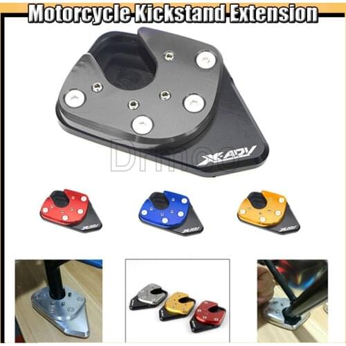New Motorcycle Accessories CNC Side Stand Enlarge Plate Kickstand Extension For Honda XADV750 2017-2019