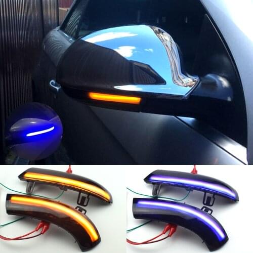 For VW GOLF 5 GTI V MK5 Jetta Passat B5.5 B6 3C Sharan Superb EOS 2x Side Mirror Indicator Dynamic Blinker LED Turn Signal Light