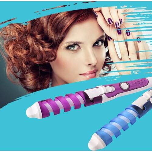 Professional Ceramic Barrel Magic Spiral Curling Iron Curler Electric Hair Curler Beauty Curling Wand Hair Styling Tools