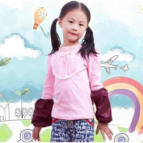 Simple childrens waterproof sleeves for men and women 88005 kindergarten pupils painting anti-fouling sleeves baby