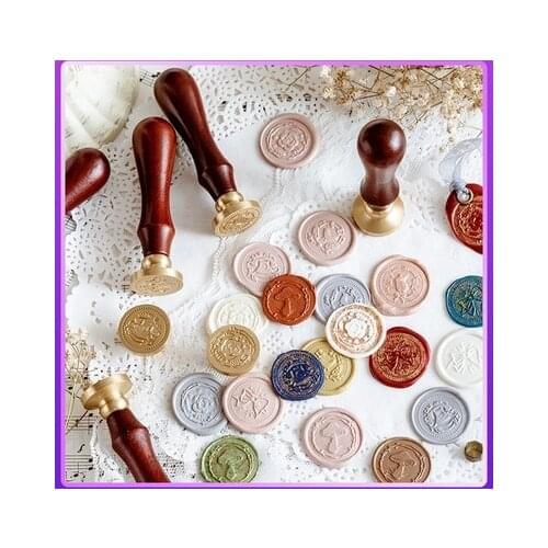 Sewing Machine Special-shaped Wax Seal Stamp with handle Fire Lacquer Seal Head Wedding Greeting Card Wax Seal