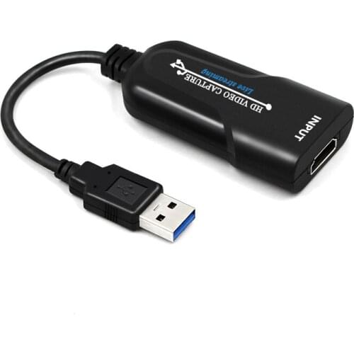 USB 3.0 HDMI Video Grabber Record Box For PS4 Game DVD Camcorder HD Camera Recording Live Streaming Mini Video Capture Card