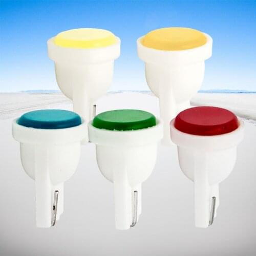 10pcs T10 194 168 W5W Ceramic Chip COB LED Car Parking Lights Wholesale Auto Side Light Bulbs Instrument Wedge Light Lamp 10X