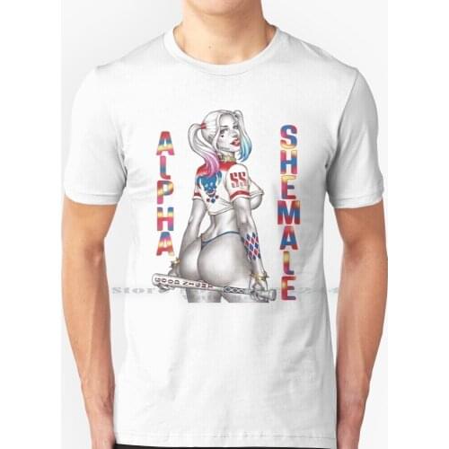 Alpha Shemale , Shemale Shirt T Shirt 100% Pure Cotton Shemale Shemale Alpha Shemale Shemale T Fit Tranny Shemale V Shemale