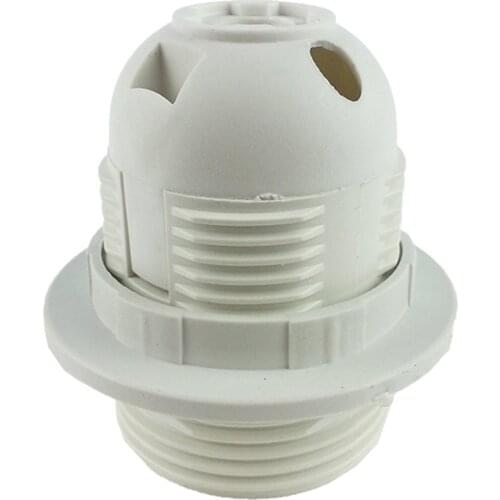 Wholesale 4A 250V CE E26 E27 card type full tooth Plastic lamp head Cassette Screw LED Light Fixture Lampholder Socket