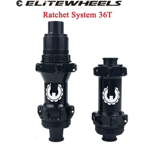 ELITEWHEELS RD13 Road Disc Brake Hub Ratchet System 36T Front 12*100mm Rear12*142mm Shimano Freebody For Road Disc Bike Wheelset