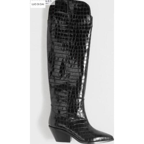 Женские высокие сапоги LUO DI DAI China At AliExpress