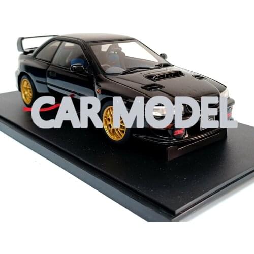 1:18 scale Alloy Toy Vehicles Autoart 22B-STI car Model Of Childrens Toy Car Original Authorized Kids Toys