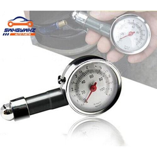 Metal Car tire pressure gauge AUTO air pressure meter tester diagnostic tool For Jeep Bmw Fiat VW Ford Audi Honda Toyota