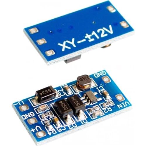 Power module 2.8V to 5.5V input plus or minus 12V output 5V turn +-12V DC-DC converter board