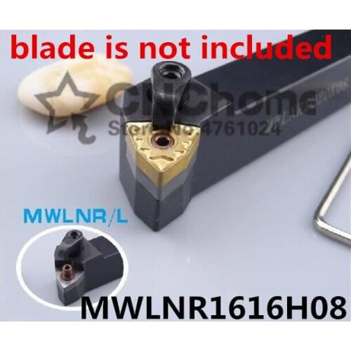 MWLNR1616H08/ MWLNL1616H08 Turning Tool Holder,CNC tool holder,External turning tools,Lathe cutting tools for WNMG080404 Inserts