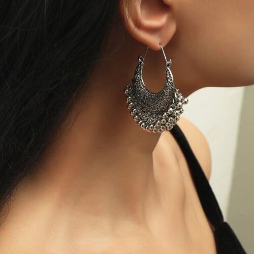 Find Me Creative Alloy Geometric Tassel Earrings For Women Simple Jewelry Accessories