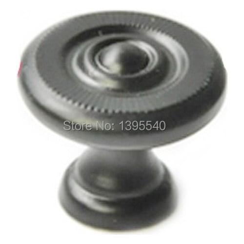 New Black Mediterranean-Style Cabinet Knobs Modern Furniture Cabinet Knobs Drawer Handle&knob Cupboard Closet Bar Pulls