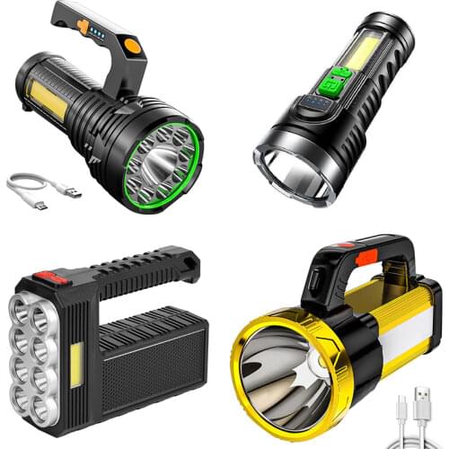24 LED Rechargeable Floodlight 3 Models 30W LED Portable SpotLights Outdoor Work IP65 LED Emergency Light Searchlight