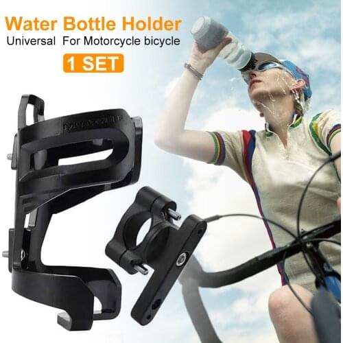 RT Water Bottle Holder For Motorbike Guard Drinking Cup Bracket Holder Motorcycle Bike Modification Bottle Cage Moto Accessories