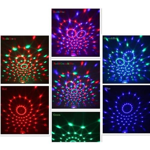 USB RGB Stage Disco Lights Ball Colorful Birthday Bar KTV Holiday Karaoke